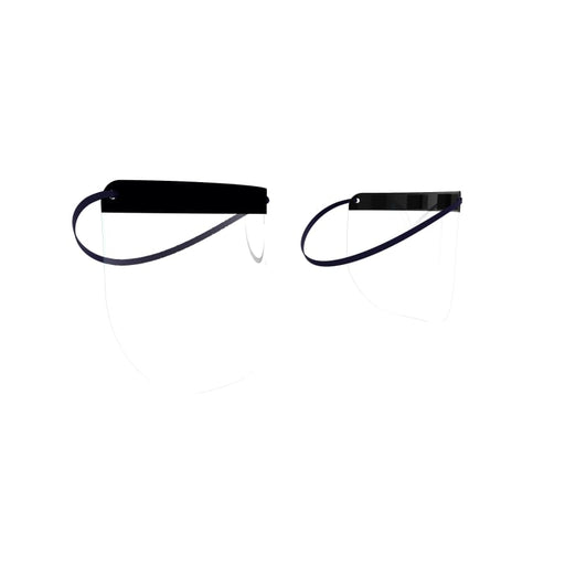 Medical Distributors Black Band Personal Protection (PPE) Face Shield - Medical