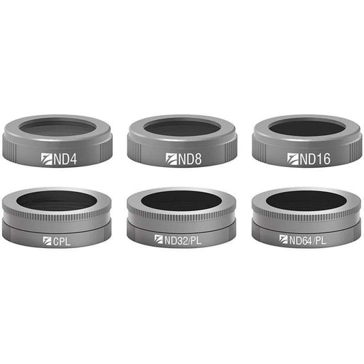 Freewell DJI Mavic Air Filters - Kit -6Pack ND4 ND8 ND16 Cpl ND32/Pl ND64/Pl E-Series - Default