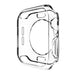 Xtreme Xccessories Clear Armor Case for Apple Watches Shockproof TPU Case Cover + 3D PET Curved Hot Bending Clear Screen Protector -