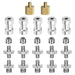 22 piece Camera Screw Kit 1/4 Inch 3/8 Inches Converter Threaded Screw